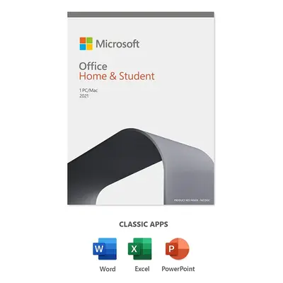 Microsoft Office Home & Student Retail Licence Medialess 79G-05388