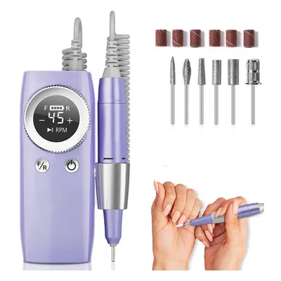 Irich Electric Nail Drill Machine Portable Nail Drillï¼for Home Nail Salon