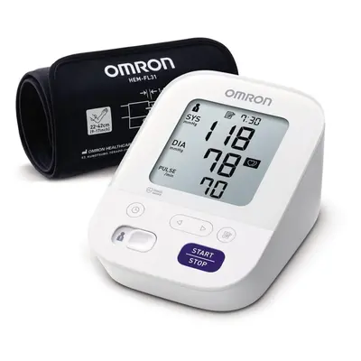 Omron M3 HEM-7155-E Comfort Upper Arm Blood Pressure Monitor - White