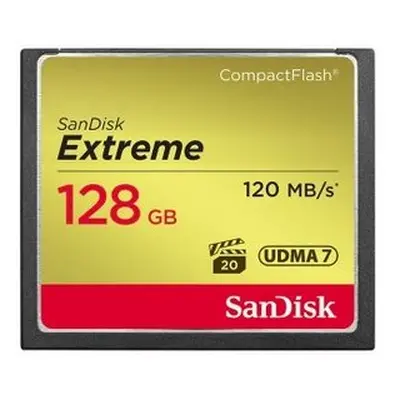 Sandisk CF Extreme 128GB 128GB CompactFlash memory card