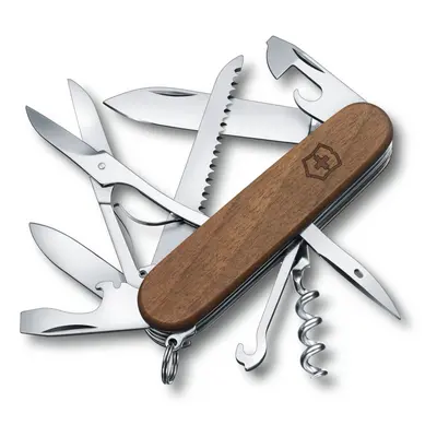 Victorinox HUNTSMAN Swiss army knife Walnut Wood - functions - Genuine Swiss