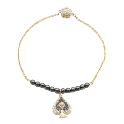 Swarovski Remix Collection Tarot Spade Gold Bracelet