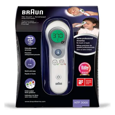 Braun No Touch Plus Forehead Digital Thermometer