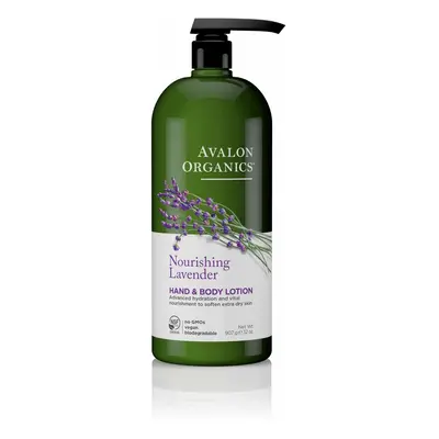 Avalon Organics Nourishing Lavender Hand & Body Lotion, oz.