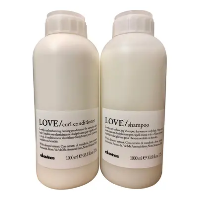 Davines Love Lovely Curl Enhancing Shampoo & Conditioner 33.8 OZ