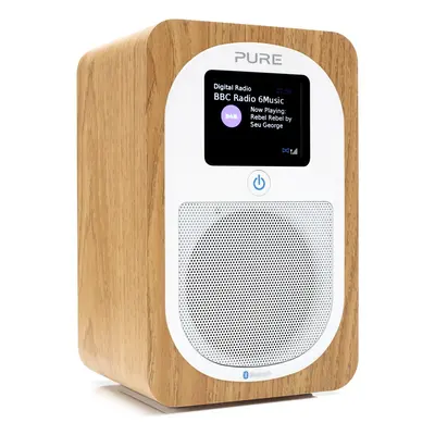 Pure Evoke H3 Portable DAB/DAB+/FM Radio with Bluetooth, Dual Alarms and Full Colour Display - O