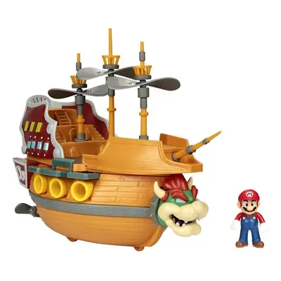 Nintendo Super Mario 2.5" Bowser's Air Ship Deluxe Playset