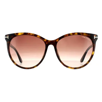 Tom Ford Sunglasses Maxim FT0787 52F Dark Havana Brown Gradient