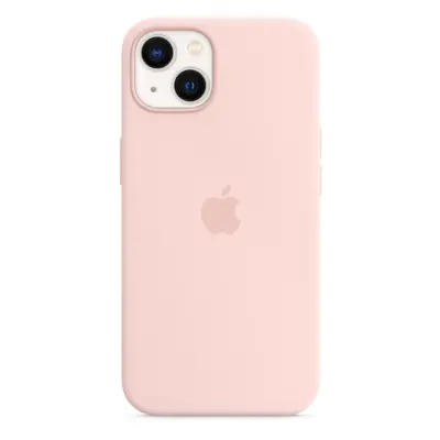 Apple Silicone Case with MagSafe for Apple iPhone - Chalk Pink