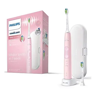 Philips Sonicare ProtectiveClean Electric Toothbrush, Pink, with Travel Case, x Cleaning Modes &