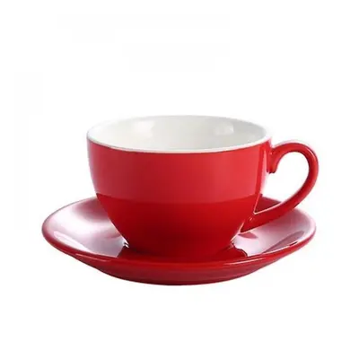 Color Cappuccino Coffee Cup Set Cup And Saucer Standard Game Garland Cup Latte Cup