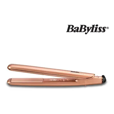 BaByliss BAB2395CU Pro Keratin Lustre Hair Straightener Rose Gold Ceramic Plates