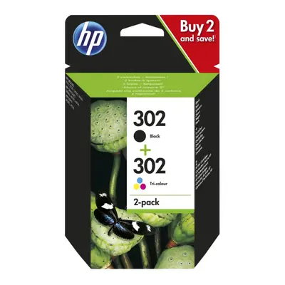 HP X4D37AE (302) Ink cartridge multi pack, pages, Pack qty