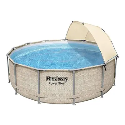 Bestway Swimming Pool Power Steel x 42/3.96m x 1.07m Pool Set