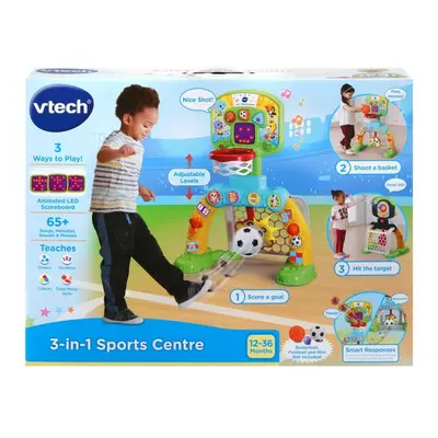 VTech Yellow/Blue In Sports Centre Baby Interactive Toy