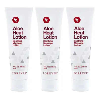 Forever Aloe Heat Lotion pak of