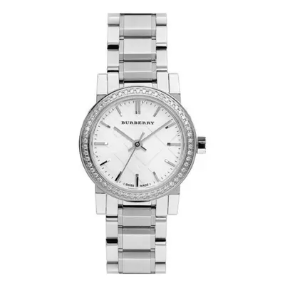 Burberry Ladies Watch BU9220|Crystal Bezel Dial|Stainless Steel Bracelet Band