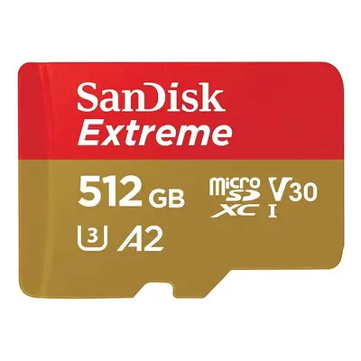 Sandisk Micro SD Extreme 190MB/s Flash Memory Card 512GB