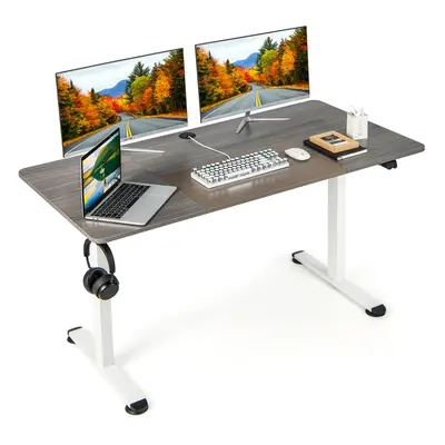 140 x cm Height Adjustable Standing Desk with Motor Ergonomic Table