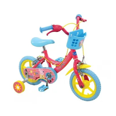 Peppa Pig Girl's Bike With Stabilisers | Children's Bicycle