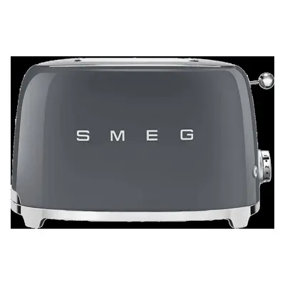 Smeg 50's Retro TSF01GRUK Slice Toaster - Grey