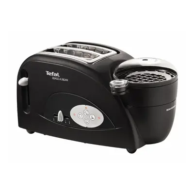 Tefal Toast n Bean Toaster and Bean Maker TT552842, Two Slice - W