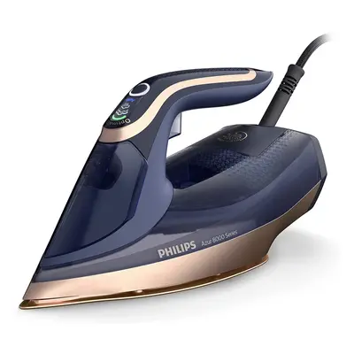 Philips Domestic Appliances Azur Series Steam Iron - 85g/min Continuous Steam 260g Turbo Steam B