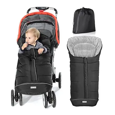 Orzbow Universal Footmuff for Pushchair, Cosy Toes for Baby Buggy Pram Stroller - Waterproof and