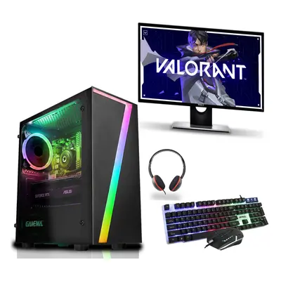 Gaming PC Bundle Core i5 12400F 32GB DDR4 NVIDIA RTX 1TB SSD W11