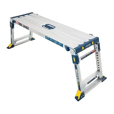 Werner Adjustable Pro Work Platform Work & Access, Silver, One Size