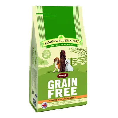 Jwb Adult Dog Maintenance Grain Free Turkey Kibble 10kg