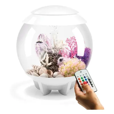 Biorb Halo 15L Aquarium in White with MCR LED Lighting