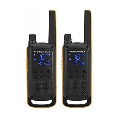 Walkie-Talkie Motorola T82 Extreme (2 Pcs) Black Yellow