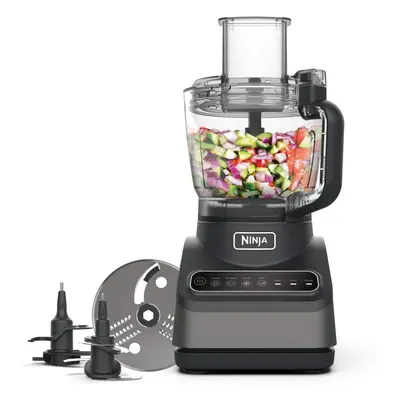 Ninja 850W, 2.1L Bowl, Silver Food Processor with Auto-iQ