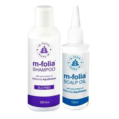 M-FOLIA PSORIASIS HAIR CARE SET (SHAMPOO ml + SCALP OIL ml)