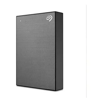 Seagate One Touch, Portable External Hard Drive, TB, PC Notebook and Mac USB 3.0, Space Grey, yr