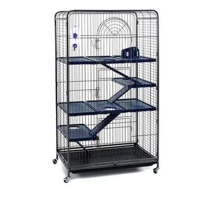 Blenheim Extra Large Tall Rat Ferret Chinchilla Cage 140cm Black