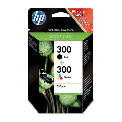 HP 2-pack Black/Tri-color Original Ink Cartridges (CN637EE)