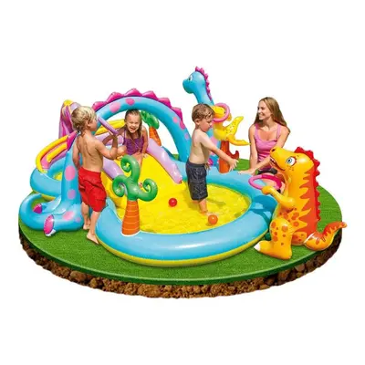 Intex 57135NP Kids' Dinoland Play Centre | Dinosaur Paddling Pool