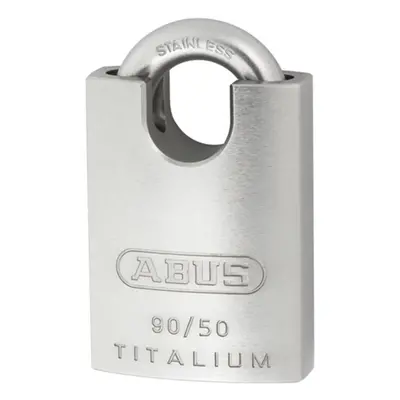 Padlock - Titalium - 50mm - Closed Shackle