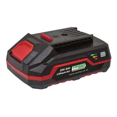 Sealey CP20VBP2 Power Tool Battery 20V 2Ah Lithium-ion for CP20V Series