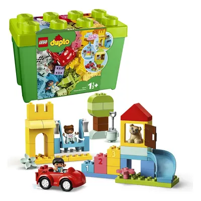 LEGO DUPLO Classic Deluxe Brick Box Building Set with Storage, First Bricks Educational Learning