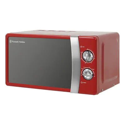 Russell Hobbs RHMM701R 17L Manual 700w Solo Microwave Red