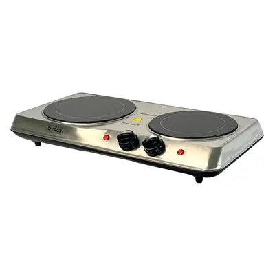 Oypla 2000W Ceramic Portable Infrared Electric Double Hot Plate Hob