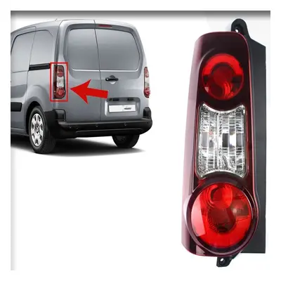 Peugeot Partner Mk2 Van 2019 Door Rear Tail Light Lamp Passenger N/S Side