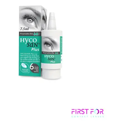 Eye Drops - Hycosan Plus Preservative-Free 7.5ml - Pack of