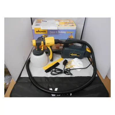 Wagner Fence & Decking Paint Sprayer for fences, sheds, decking