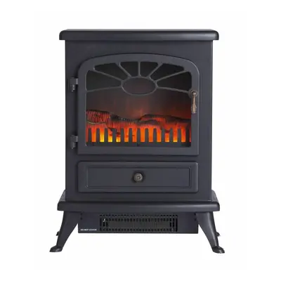 Focal Point ES2000 Freestanding Electric Fire Stove - Black