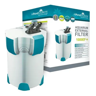 AllPondSolutions 1000L/H + 9W UV Aquarium External Filter 1000EF+