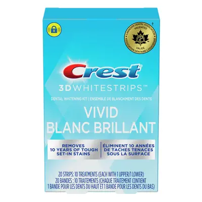 Crest 3D White Whitestrips Vivid Treatments